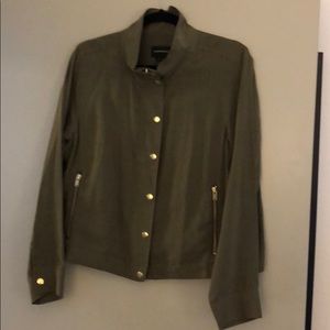 NWT Club Monaco Lightweight Olive Jacket